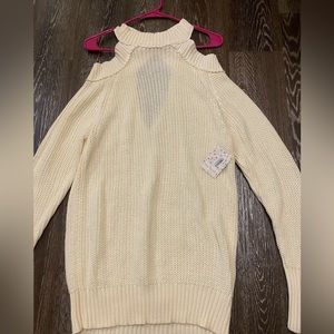 Free People Cream Sweater